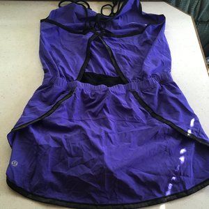 Lululemon Running Suit Skort Romper Size Medium